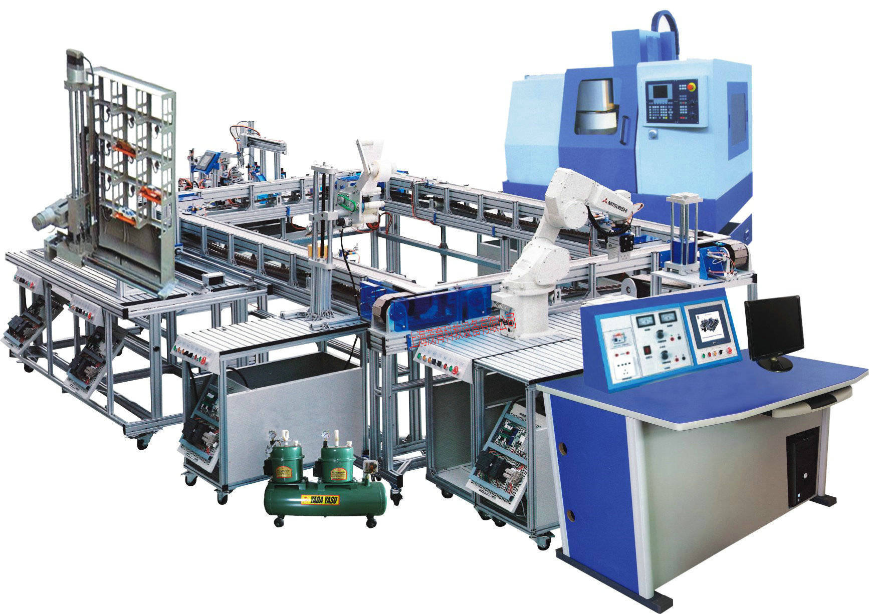 柔性生產制造實驗設備 機電一體化與自動化技術的融合